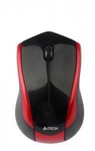 Mouse A4Tech G7-400N-2, V-Track Wireless G7 Mouse USB (Black + Red), G7-400N-2