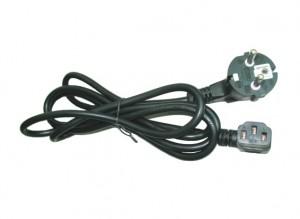 CABLU ALIMENTARE Gembird, 1.8m, conector 90 grade, bulk, PC-186A-VDE