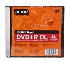 DVD+R 8.5GB 8x ACME Dual Layer, Carcasa individuala, ACM4770070859827