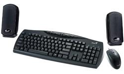 Kit Tastatura Mouse si Boxe Genius KMS U110 Black, USB, NS 120+ KB09e + U110, 31280224101