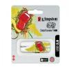 USB Flash Drive 16 GB USB 2.0 Kingston Capless DataTraveler 100, retractabil, Tongue Design  KE-U0616-2LQ32