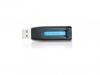 USB VERBATIM FLASH DRIVE 16GB STORE N GO V3 DRIVE CARIBBEAN BLUE, VB-49176