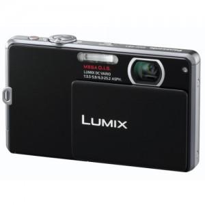 Aparat foto digital Panasonic Lumix DMC FP1, 12.1MP, negru + SD 2GB   KIT-DMCFP1K/SDM02