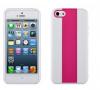 Husa iphone 5 i case mx pro white + red stripe,