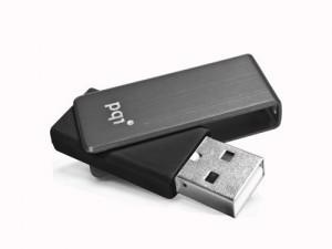 Memorie stick PQI Traveling Disk U262, 4GB, USB 2.0, Iron Gray-Black, 6262-004GR1001