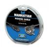 Power cable pc to schuko manhattan, 1.8 m, 391399