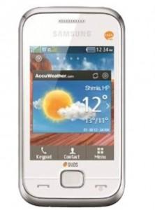 Telefon mobil Samsung C3312 Dual Sim, White, 54868