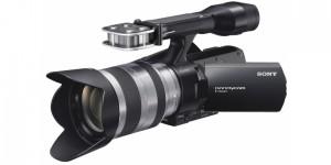 Camera Video Sony NEX-VG20EH Black-Silver, MS, Senzor CMOS Exmor APS HD, 16,1 megapixeli  NEXVG20EHB.CEE