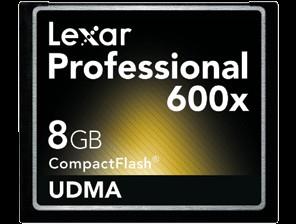 Compact Flash Lexar 600X TB 8GB, LCF8GBCTBEU600