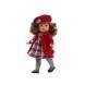 Doll elena with hat, size 35 cm, ll53508