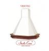 Hota rustica decorativa studio casa, 60cm, 500mc/h, vesuvio 60 ivory