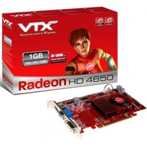 Placa video VTX 3D ATI Radeon HD4650 1GB DDR3 128 bit PCI-Express VX4650 1GBK3-H