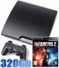 Sony playstation 3 slim console - 320gb with infamous