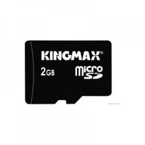 Card de memorie Kingmax microSD 2GB + Aadaptor SD, 2GBSDCKNX