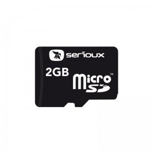 Card microSD 2GB SERIOUX, cu adaptor SD SFTF02ACXX