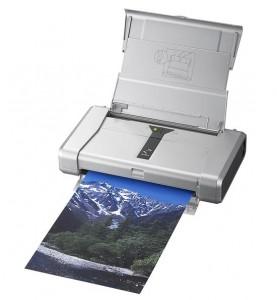 Imprimanta foto cu jet portabila Canon PIXMA IP100 cu baterie, BS1446B029BA