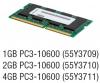 Memorie laptop Lenovo 4GB PC3-10600 DDR3-1333 Low-Halogen, 55Y3711