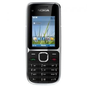 Telefon mobil C2-01 Black, NOKC2-01BLK