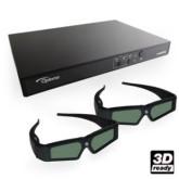 Adaptor 3D proiector + o pereche ochelari  3D-XL