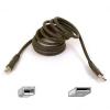 Belkin Cablu USB AM-BM DSTP 1.8m  F3U133b06