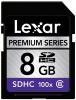 Card memorie Lexar 100X SDHC 8GB, LSD8GBBSBEU100