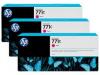 Designjet Ink Cartridges HP 771C 3-pack 775-ml Magenta, B6Y33A