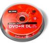 Dvd+r dl, 10 buc, capacitate 8.5 gb,