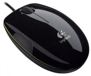 Laser mouse Logitech LS1 Black-Green, 910-000863