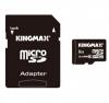 Memorie micro-sdhc kingmax, 8gb, class 6, sd adapter,