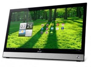 Monitor Acer DA220HQLAsmiacg Full HD 22 inch  Android Touch Silver UM.WD0EE.A10