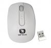 Mouse USB Serioux Whitey 300, 800/1600DPI, ambidextru, white, silentclick, blister  WHT300