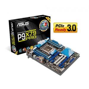 Placa de baza Asus P9X79 PRO INTEL X79, Skt 2011,  8  x DDR3 2400(O.C.)/2133(O.C.)/1866/1600/1333/1066  Quad Ch max 64GB, P9X79-PRO