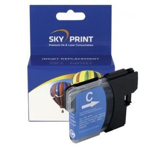 Rezerva inkjet SkyPrint echivalent cu BROTHER LC1100, LC980, SKY-LC1100 C