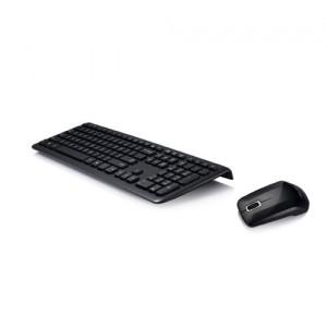 Tastatura + Mouse Asus W3000 negre Chiclet wireless, multimedia, mouse optic, 1000dpi, 90-XB2400KM00030-