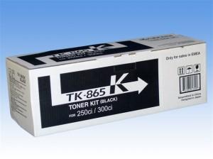 Toner Kyocera TK-865 Black 20K pt Kyocera TASKalfa 250ci / 300ci, TK-865K
