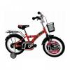 Bicicleta copii dhs 1601 1v model 2013-rosu,