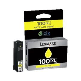 Cartus cerneala Lexmark ink 100XL Yellow High 14N1071BL
