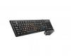 Kit tastatura si mouse A4TECH (KRS-85 + OP-720-B), PS2, black, KRS-8572-PS2