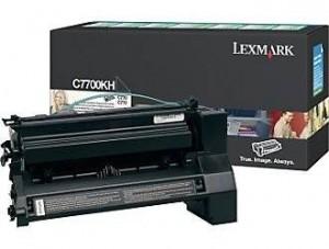 Lexmark toner c7700kh negru