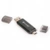 MEMORIE STICK  PLATINET PEN DRIVE 16GB microUSB + USB for tablets, QMEM16GPLMUSB