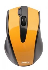 Mouse A4TECH G9-500F-2, V-TRACK WIRELESS G9 MOUSE, USB, Yellow, G9-500F-2