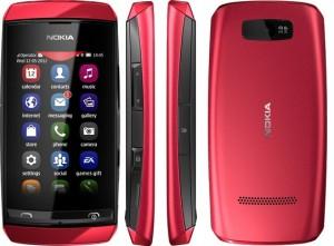 Nokia 305 asha Dual Sim Red, NOK305RED