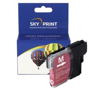 Rezerva inkjet SkyPrint echivalent cu BROTHER LC1100, LC980, SKY-LC1100 M