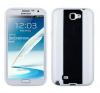 Husa Samsung Galaxy Note 2 N7100 i Case MX Pro White + Black Stripe, ICMSANOTE2WD
