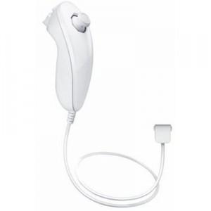 Nunchuk Controller Nintendo White pentru Wii NIN-WI-NUNCHUK, NIN-WI-NUNCHWRLSS