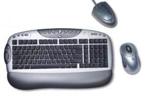 Tastatura A4TECH KBS-2348RP wireless office keyboard + mouse set,RF receiver cu incarcator, KBS-2348RP