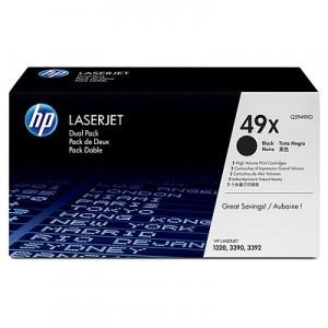 Toner HP LaserJet Q5949XD Dual Pack Black Print Cartridge for LJ 1320/3390aio/3392aio