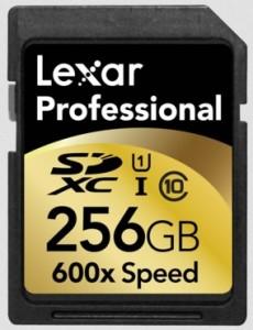 Card de memorie Lexar Professional SDXC, 256GB, CLS10, 90MB/s, LSD256CRBEU600