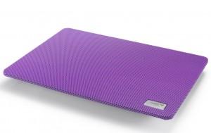 Cooler Deepcool N1 Purple, structura din plastic si mesh metalic, dimensiune notebook 15.6 inch  DP-N1-PR