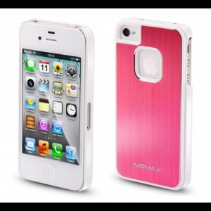 Husa iPhone 4S White & Red Feel & Touch, FTAPIP4SAWR